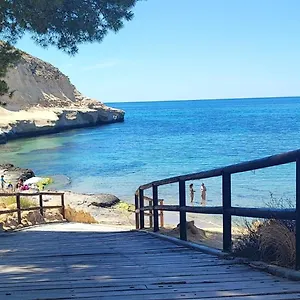  Сasa de vacaciones La Invencible Terreros En 1ª Línea De Playa España